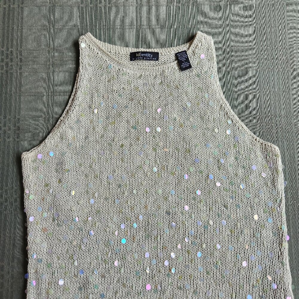 Fancy Sequin Tank Top